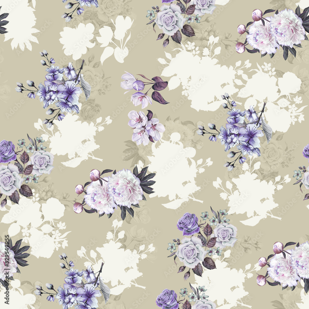 digital print flower pattern design digital print flower pattern design