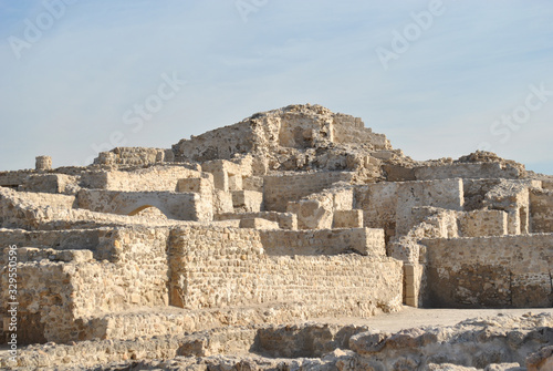 Bahrain National Fort view at Sunny day