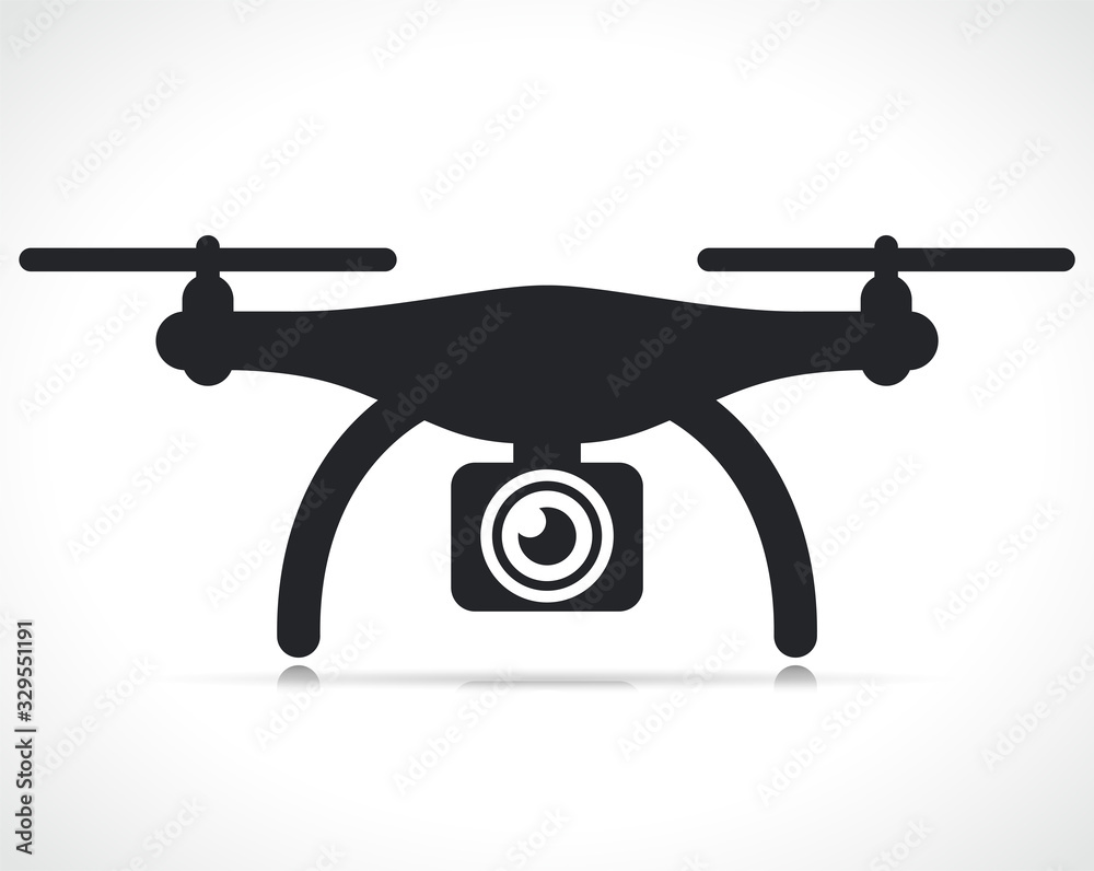 Vector drone icon symbol design Stock Vector | Adobe Stock