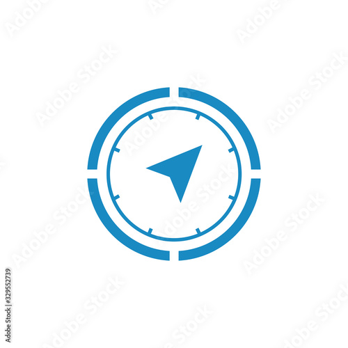 Free Download Compass icon, Compass symbol Vector - GFXLoad