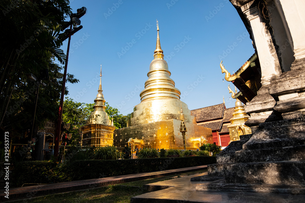 Wat Phra Singh is a Buddhist temple in Chiang Mai, northern Thailand