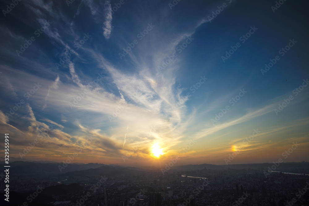 夕焼け空 夕焼け空