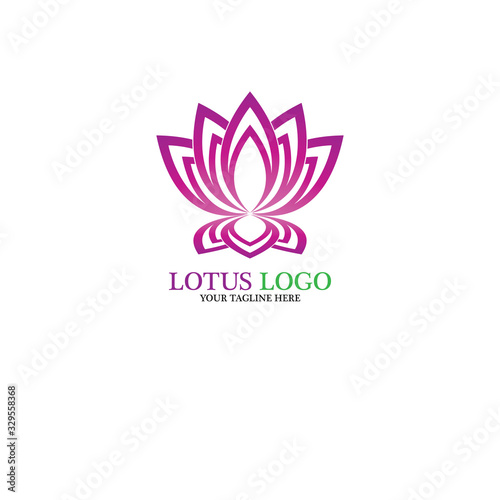 Beauty Vector lotus icon