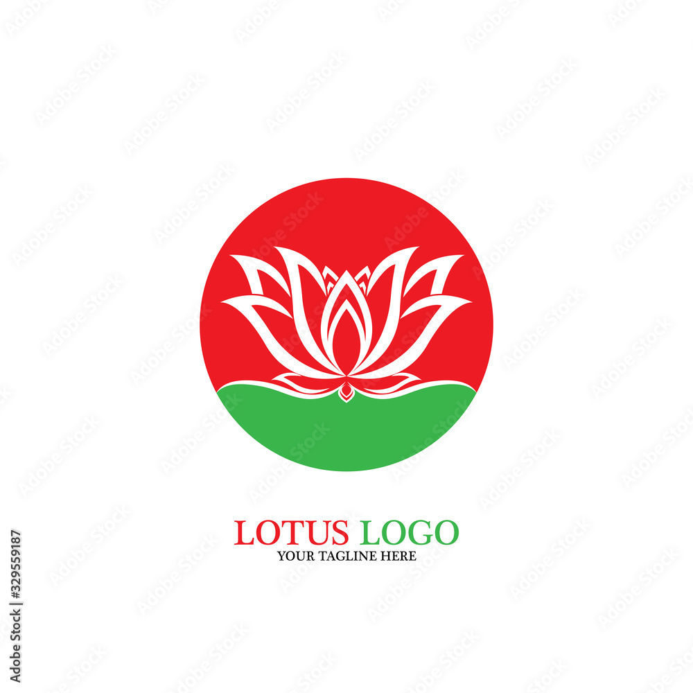 Beauty Vector lotus icon Beauty Vector lotus icon