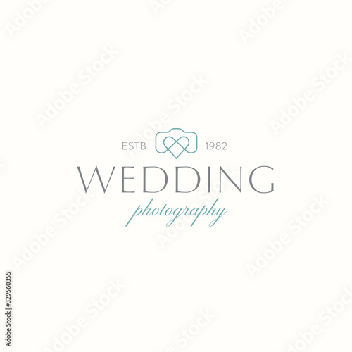 Wedding photography logo