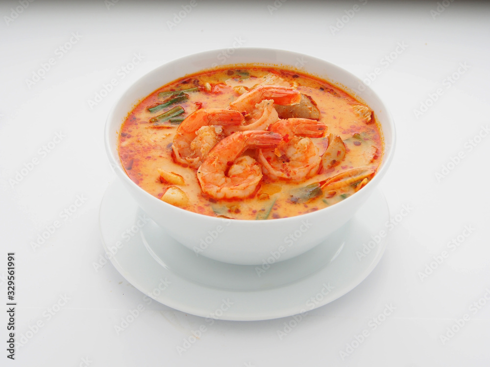Tom Yum Kung, famous food in Thailand Tom Yum Kung, famous food in Thailand