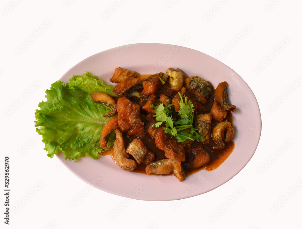 chicken with rice and vegetables on plate isolated on white chicken with rice and vegetables on plate isolated on white