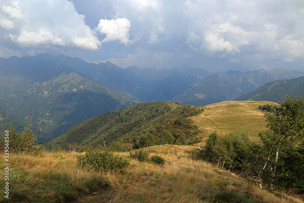 Bergamasque Alps, view from Mt. Muggio, Bergamasque Alps, Italy