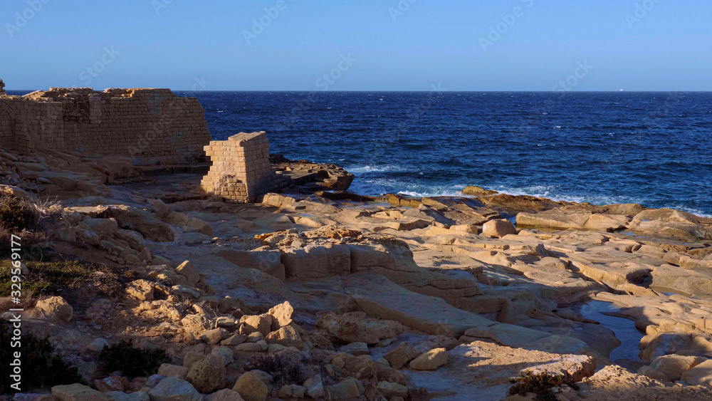 Old ruins at Kalkara on Malta - travel photography