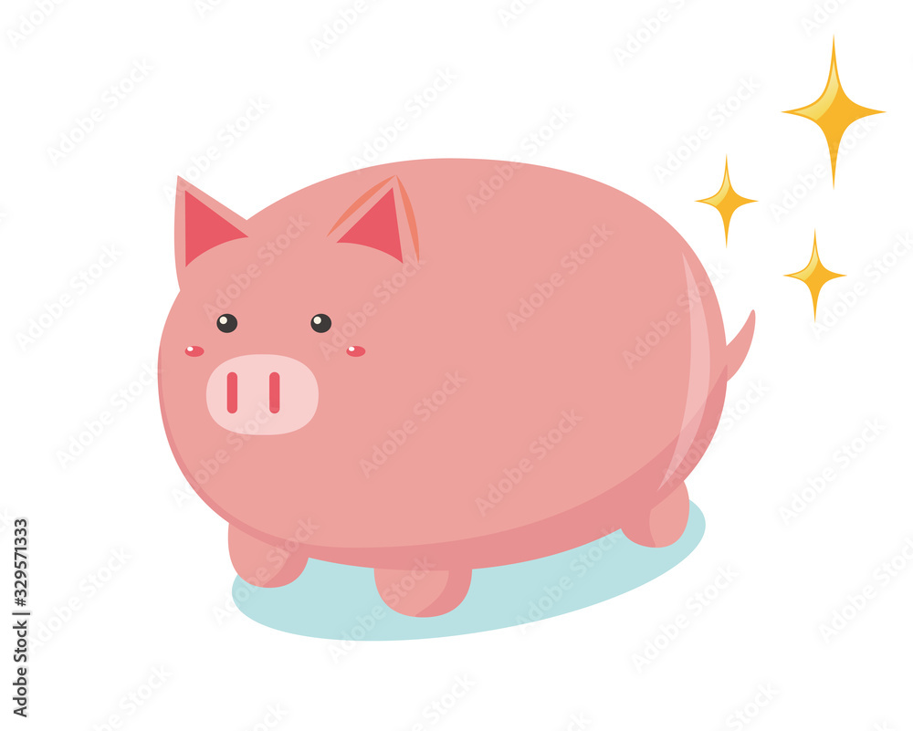 Obraz premium 豚 動物