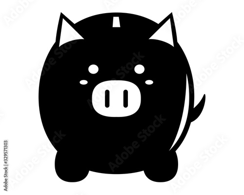 豚　ぶたの貯金箱　貯金箱　