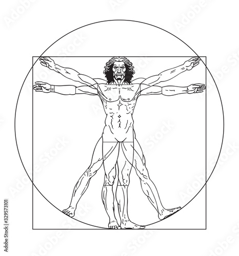 vitruvian man