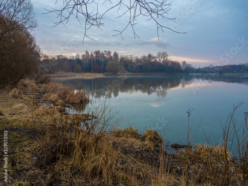 lake in autumn