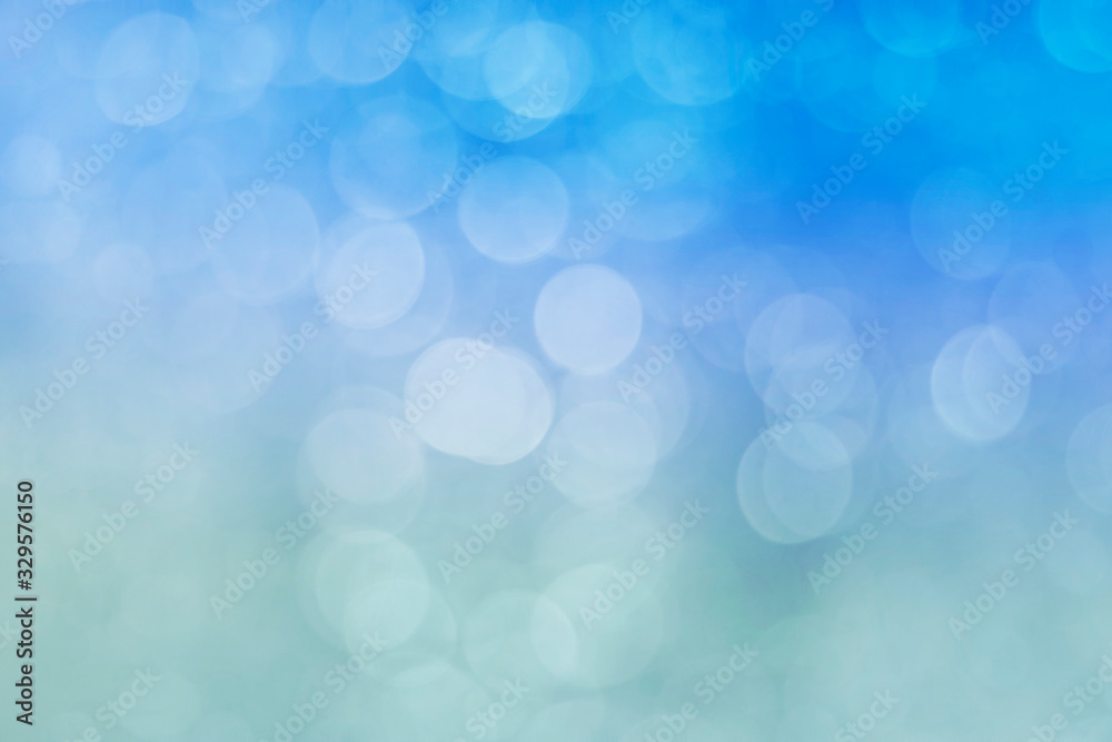 bokeh glitter lights, winter blue background bokeh glitter lights, winter blue background