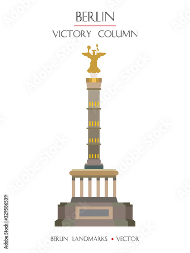 Colorful Berlin Victory Column
