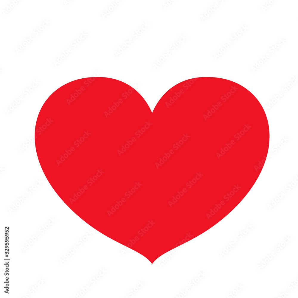 Heart Shape for love icon, vector design,Valentines Day