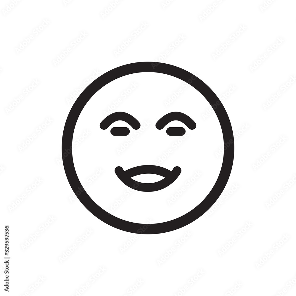 emotion icon in trendy flat style emotion icon in trendy flat style