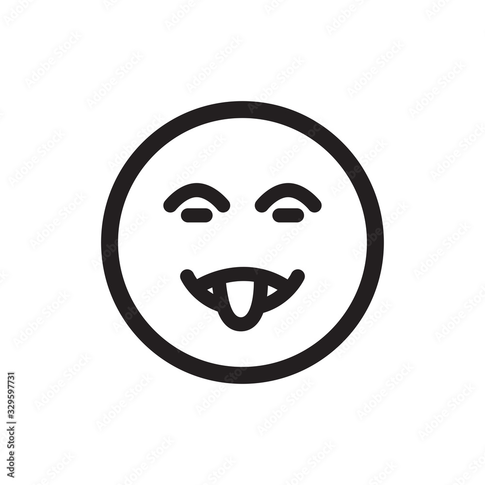 emotion icon in trendy flat style emotion icon in trendy flat style