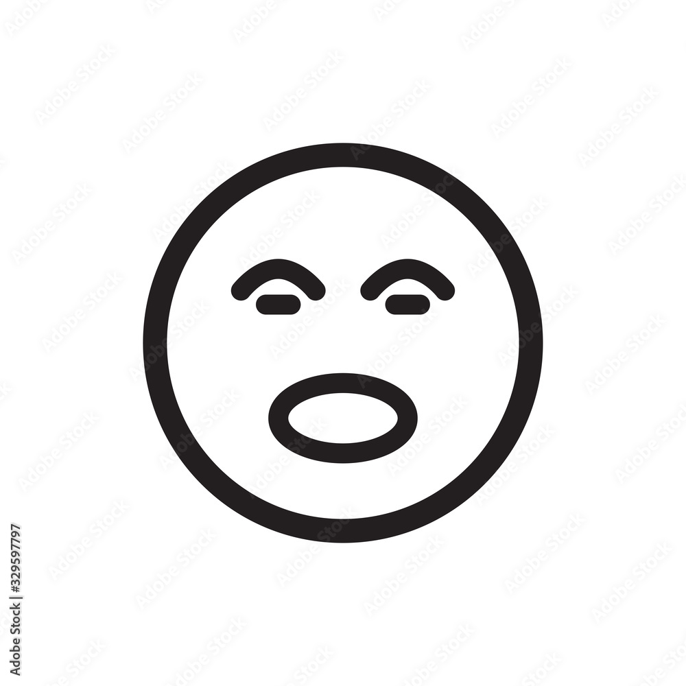 emotion icon in trendy flat style emotion icon in trendy flat style