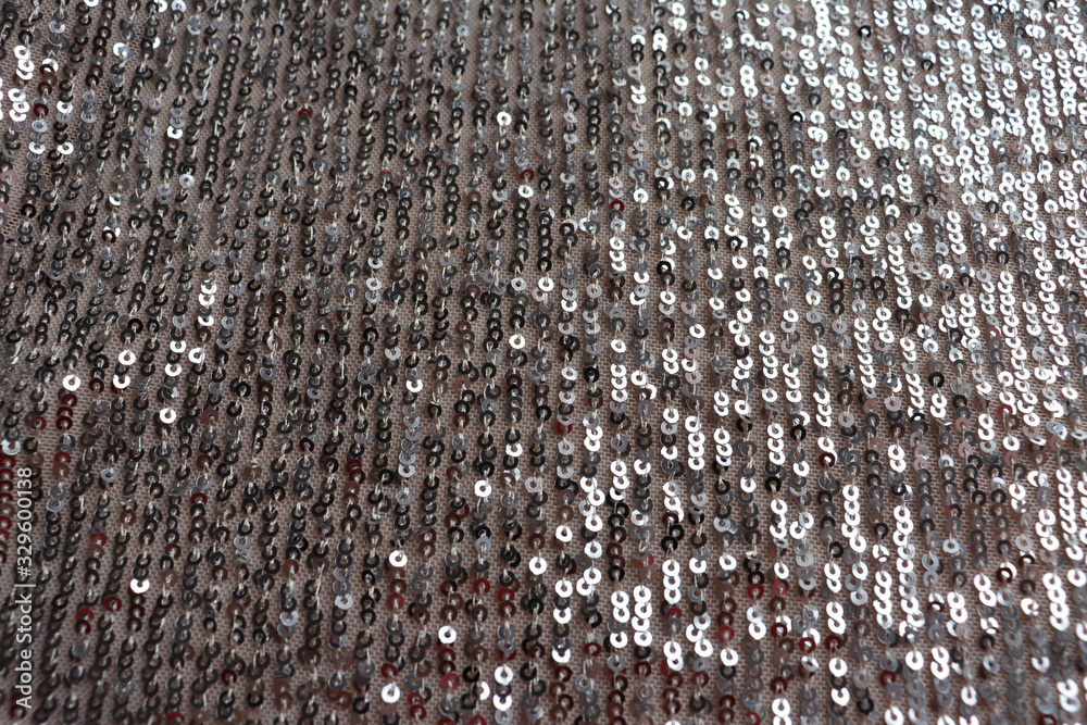 Fototapeta premium sequin fabric, shiny background