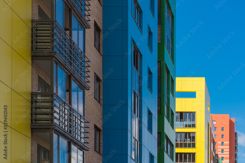Modern building with blue sky Modern building with blue sky