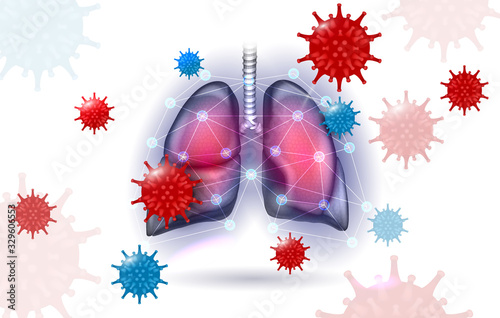 Coronavirus treatment concept