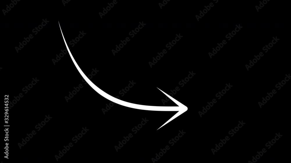 15 different arrow symbols animated on transparent background. Can be used to attract attention to a specific point in your video, like a piece of text or an icon.