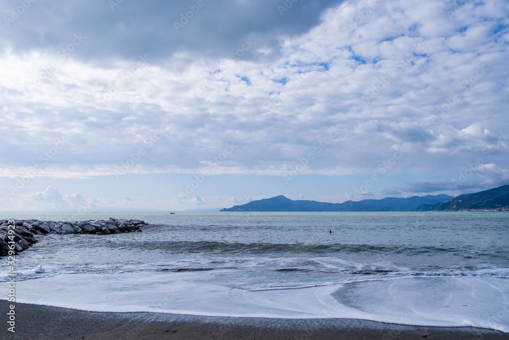 Sestri Levante, Italy. Baia del silenzio. Sestri Levante, Italy. Baia del silenzio.