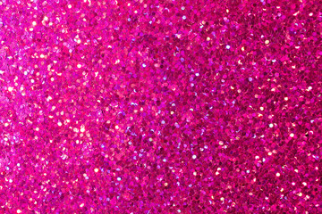 Macro abstract background of beautiful rose color glitter texture