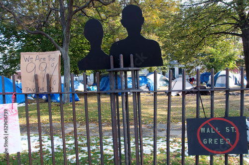 Homeless Protest During Occupy Wall Street
