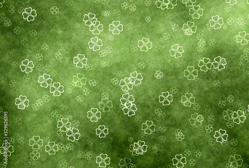 shamrocks clover background