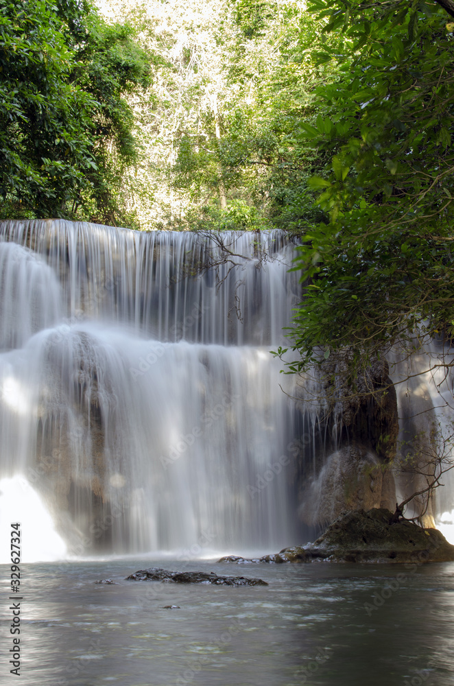 Fototapeta premium waterfall in forest