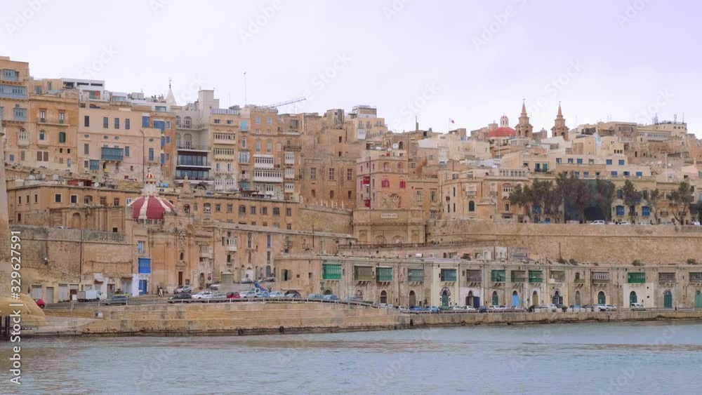 View over the skyline of Valletta - travel photography View over the skyline of Valletta - travel photography
