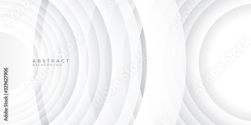 Modern white abstract pattern presentation background. Vector illustration design for presentation, banner, cover, web, flyer, poster, wallpaper, texture, slide, magazine, and powerpoint. 