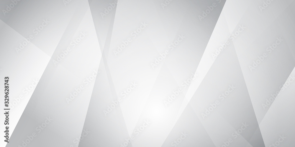 Technology banner design with white and grey arrows. Abstract geometric vector background, light, modern corporate concept Technology banner design with white and grey arrows. Abstract geometric vector background, light, modern corporate concept