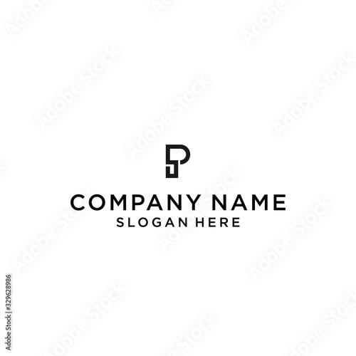 ps logo icon design vector
