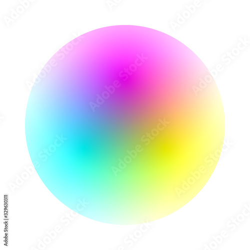 Color wheel palette. RGB, RYB, CYMK system. Color harmony. Vector Illustration.