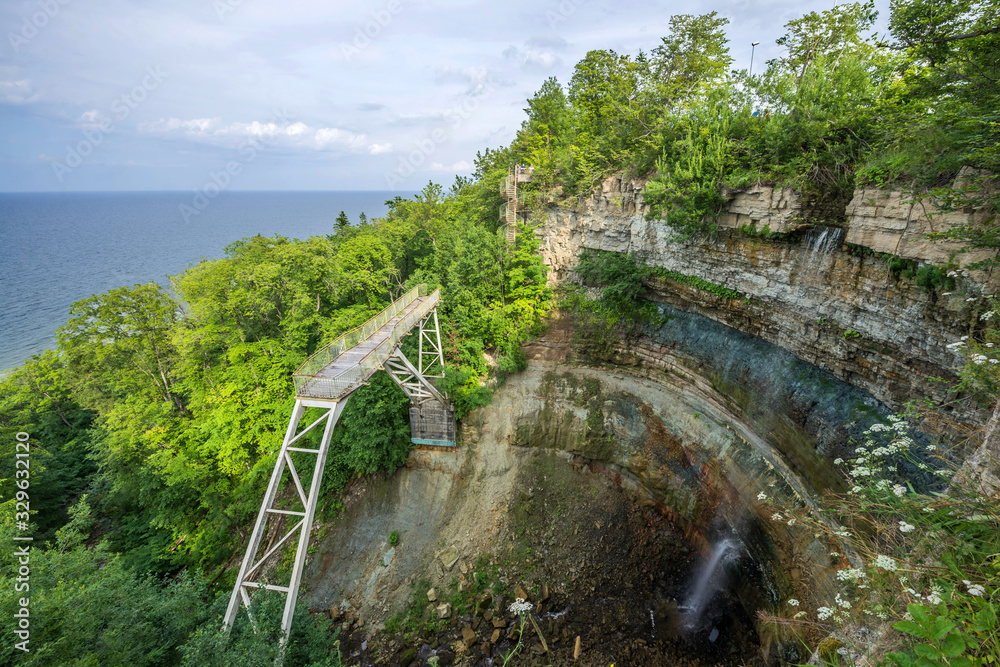 Highest waterfall of Estonia - Valaste waterfall (Valaste juga)