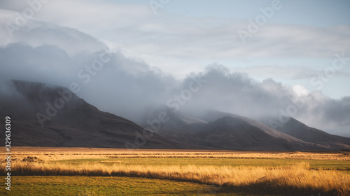 Montain of Iceland Snaefellsas landscape