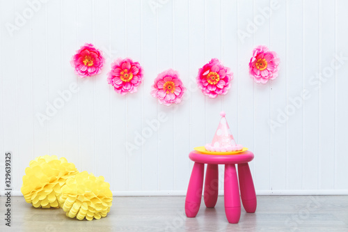 cake pops on white background