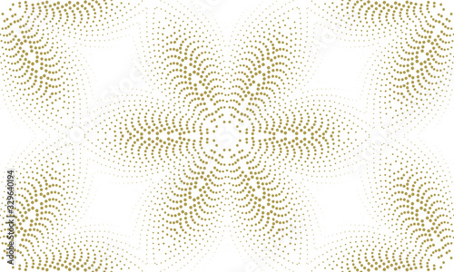 Abstract pattern of many do...