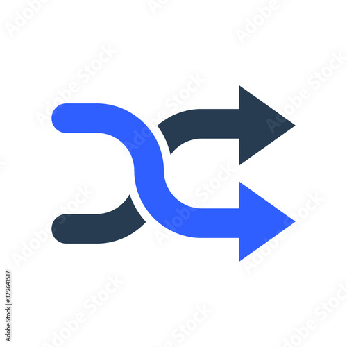 Shuffle, random icon