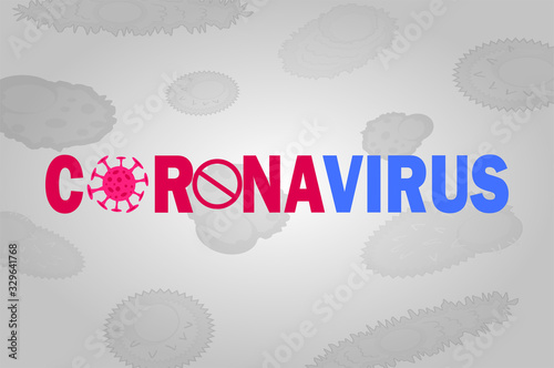 concept of 2019-nCov novel Coronavirus outbreak. Coronavirus cell ,China pathogen respiratory coronavirus ,asian fluin a world