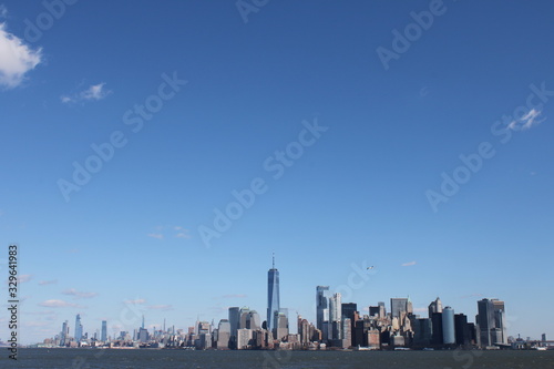 New York City Skyline One World Trade Center Centered