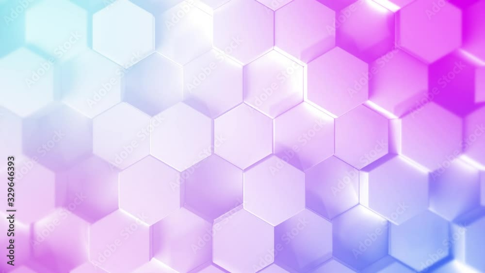 Hexagons Background Neon Pop Loop 01 Hexagons Background Neon Pop Loop 01