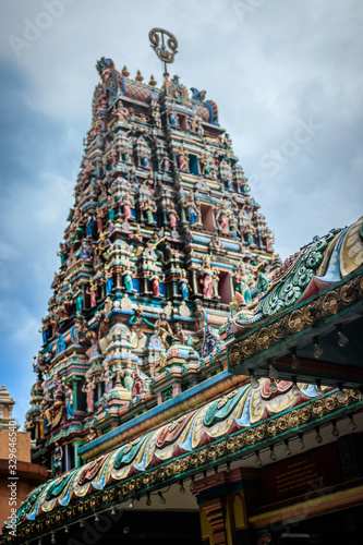 Sri Mahamariamman Temple, Indian temple, Kuala Lumpur, lower city, religious place, Malaysia photo
