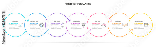 Vector infographic template