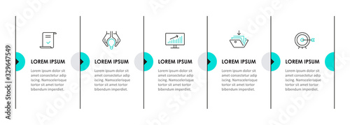 Vector infographic template