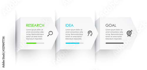 Vector infographic template