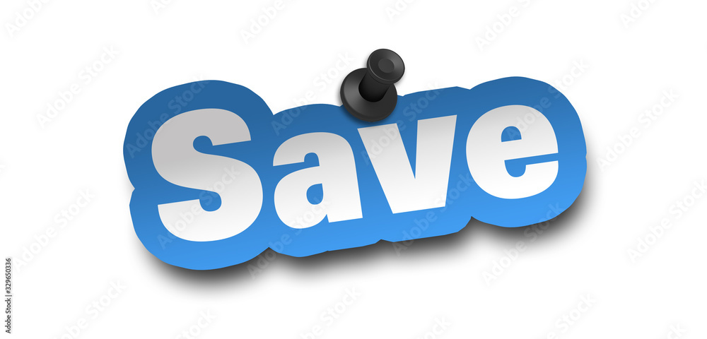 save concept 3d illustration isolated save concept 3d illustration isolated